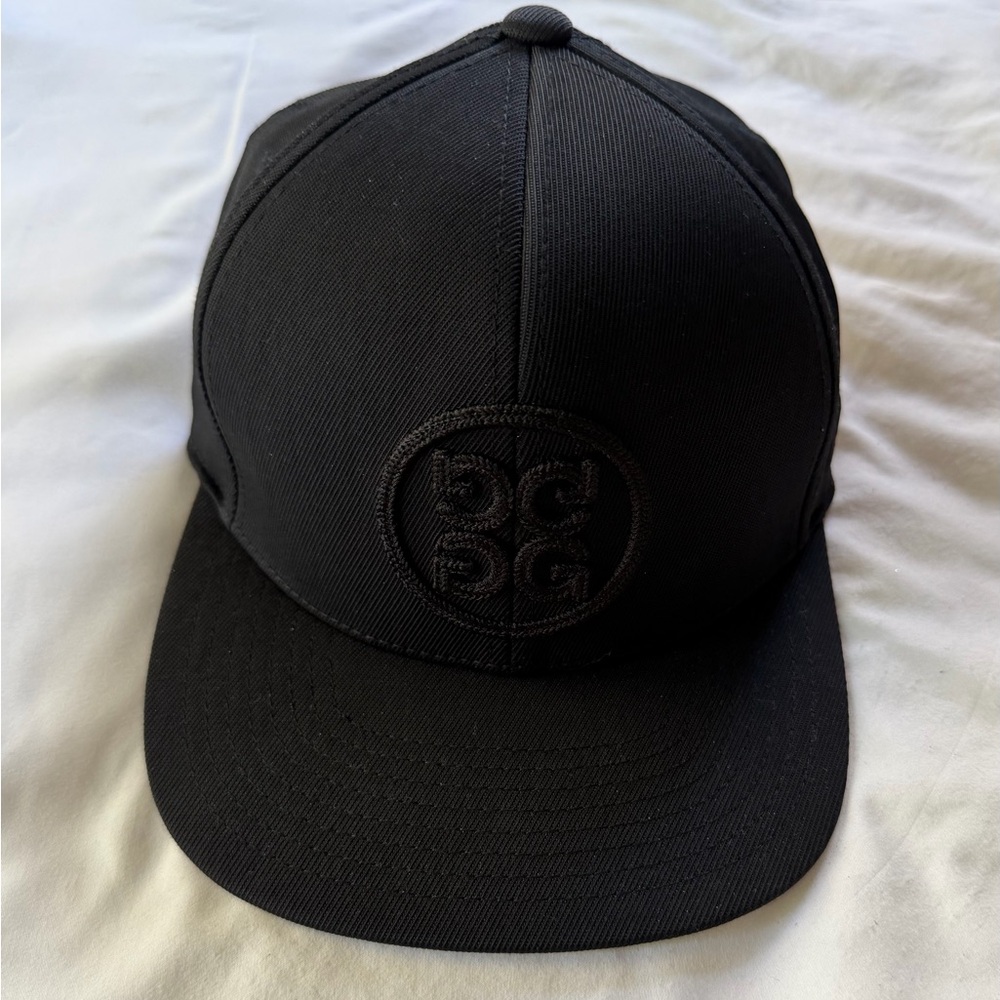 G/FORE Men's Black Embroidered Logo Baseball Cap